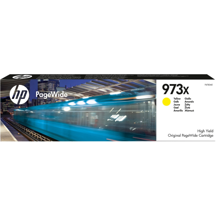 HP 973X High Yield Yellow Original PageWide Cartridge на супер цена