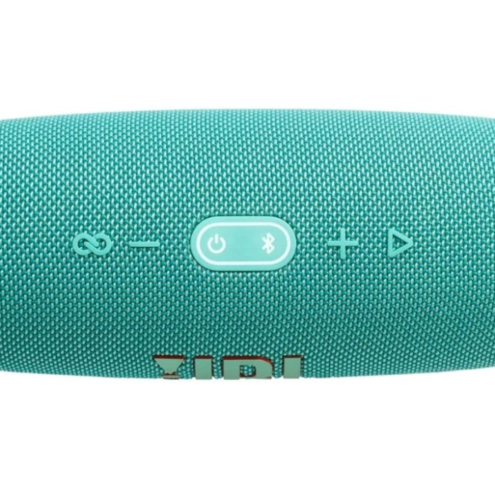 JBL CHARGE 5 TEAL Bluetooth Portable Waterproof Speaker with Powerbank (тъмнейл - 1)