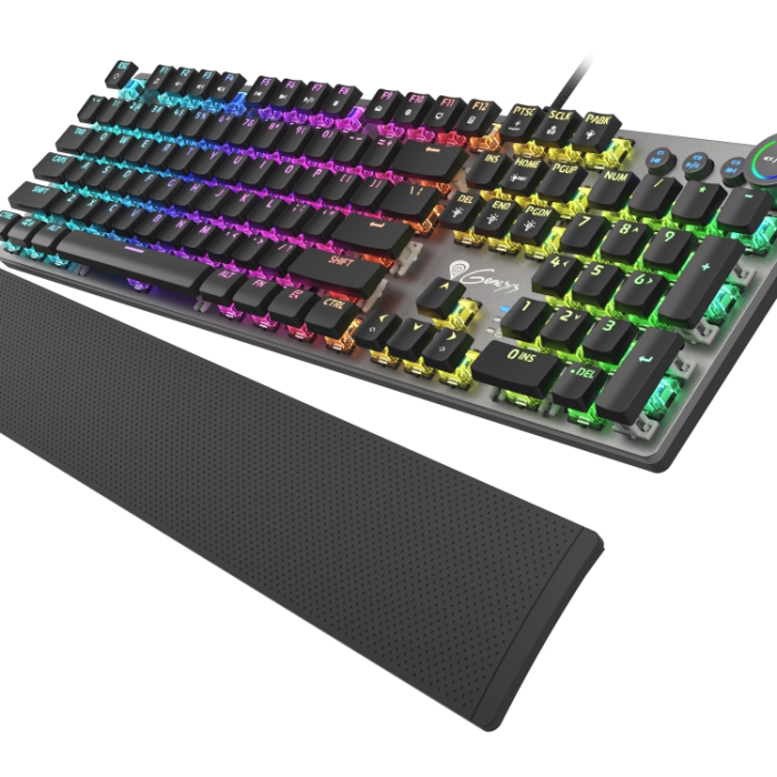 Genesis Mechanical Gaming Keyboard Thor 380 RGB Backlight Blue Switch US Layout Software (тъмнейл - 4)