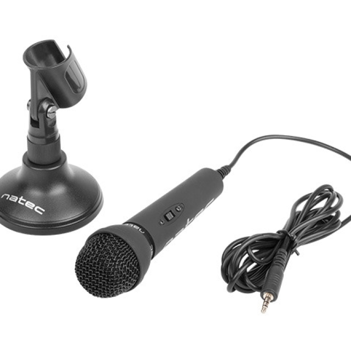 Natec microphone adder black (тъмнейл - 3)