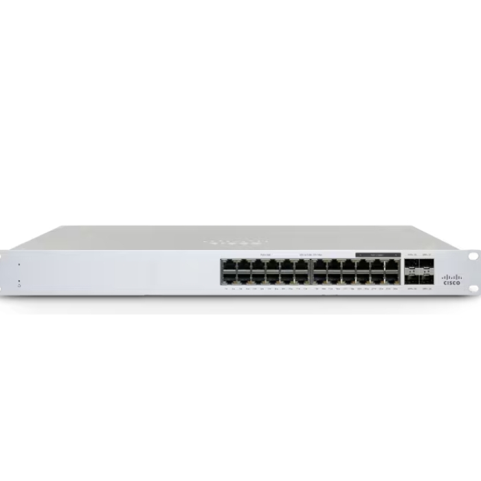 Cisco Meraki MS130-24X Cloud Mgd. 18GE + 6x(2.5GE) 370W PoE Switch