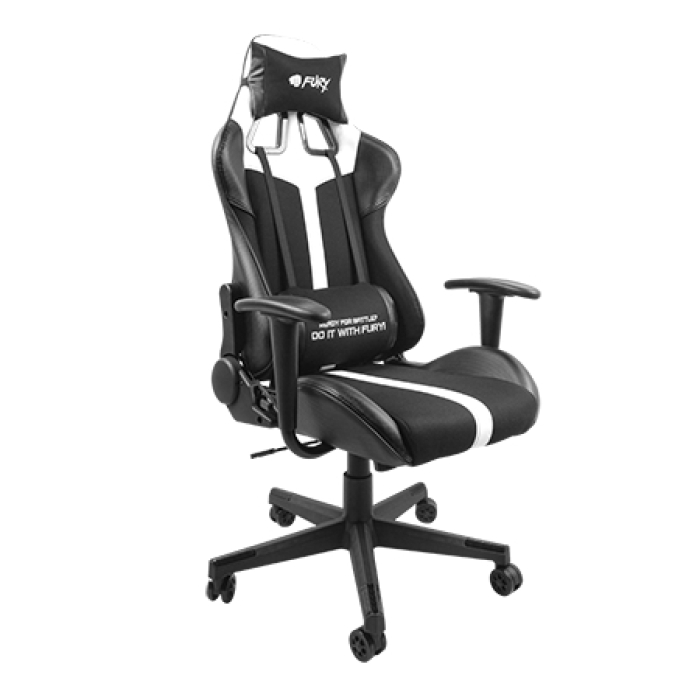 Fury Gaming chair, Avenger XL, White (тъмнейл - 2)