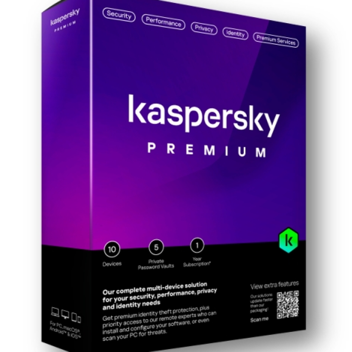 Kaspersky Premium + Customer Support Eastern Europe Edition. 1-Device 1 year Base Download Pack