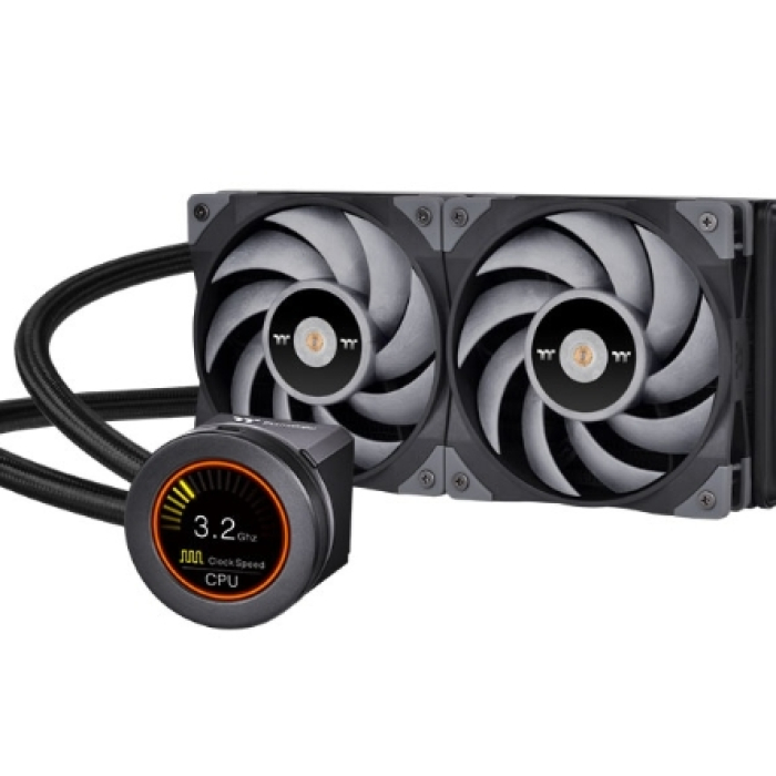 Thermaltake TOUGHLIQUID Ultra 240 CPU AIO Liquid Cooler Gray