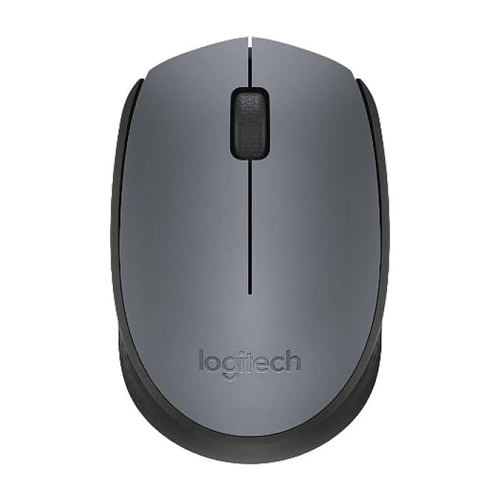 Logitech Wireless Mouse M170 Grey на супер цена