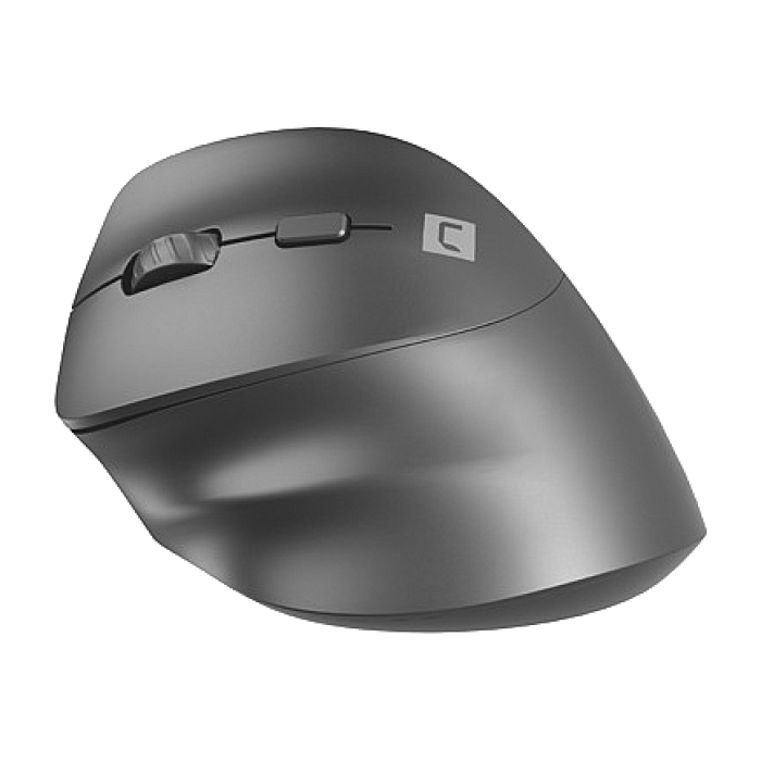 Natec Vertical Mouse Crake 2 BLUETOOTH 5.2 + 2.4GHZ BLACK 2400dpi, Left handed, black (тъмнейл - 1)