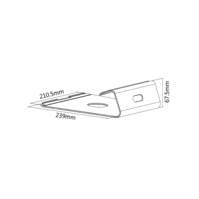 Neomounts by NewStar Notebook Desk Stand (ergonomic) (тъмнейл - 3)