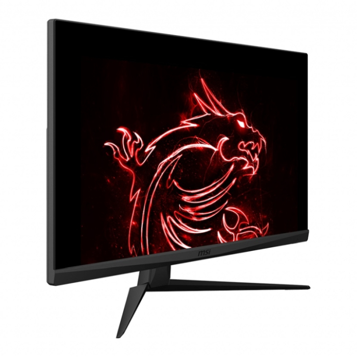 MSI Optix G273QF, 27", IPS, 165Hz, 1ms, 2K 2560x1440, Anti-glare, G-sync Compatible, Rapid IPS, Night Vision, Wide Color Gamut, Frameless, 300 nits, Contrast 1000:1, DCR 100M:1, DP (1.2), 2x HDMI (2.0), Earphone out, VESA 100, Tilt, 9S6-3CA81A-040 (тъмнейл - 2)