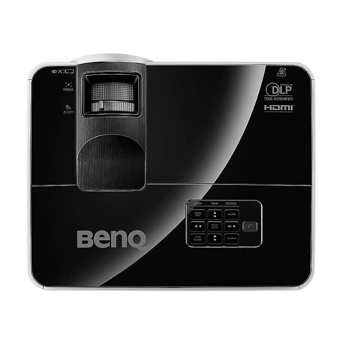 BenQ MX631ST, Short Throw, DLP, XGA (1024x768), 13000:1, 3200 ANSI lumens, Zoom 1.2x, 55" 1m, Auto Vertical Keystone, VGA, 2xHDMI, S-Video, RCA, USB Type A 1.5A, Audio in/out, Audio L/R in RCA, RS232, Speaker 10W, Up To 10000 hr., IEC62368 (тъмнейл - 4)