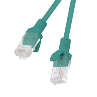 Кабел - Lanberg patch cord CAT.5E 3m, green