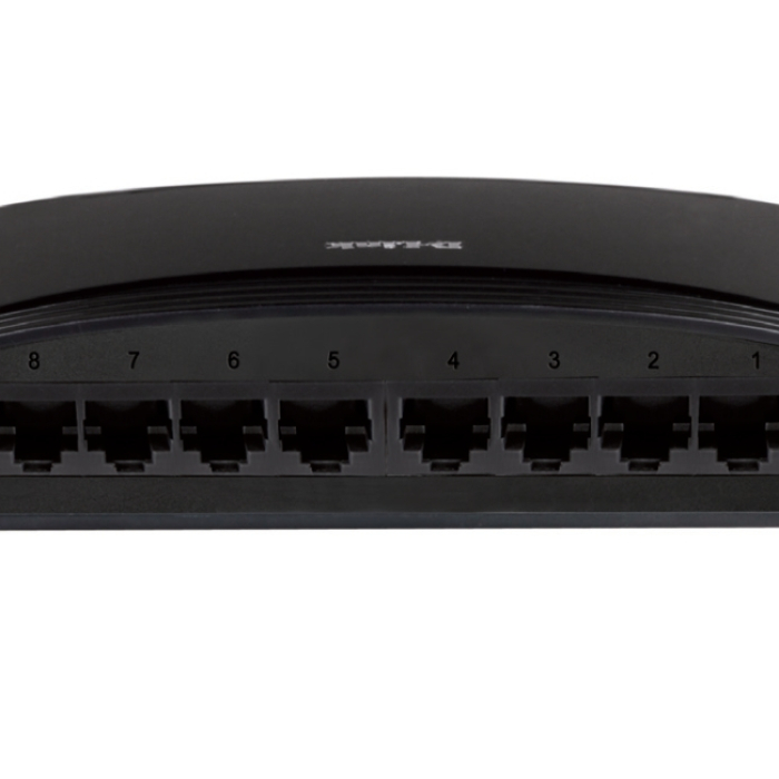 D-Link 8-Port 10/100Mbps Fast Ethernet Unmanaged Switch (тъмнейл - 1)