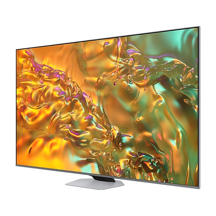 Samsung 65'' 65Q80D AI 4K QLED , SMART, Bluetooth 5.2, Wi-Fi 5, 4xHDMI 2.1, 2xUSB, Carbon Silver (тъмнейл - 1)