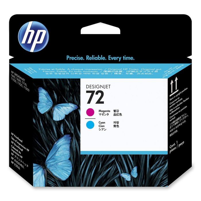 HP 72 Magenta and Cyan Printhead на супер цена