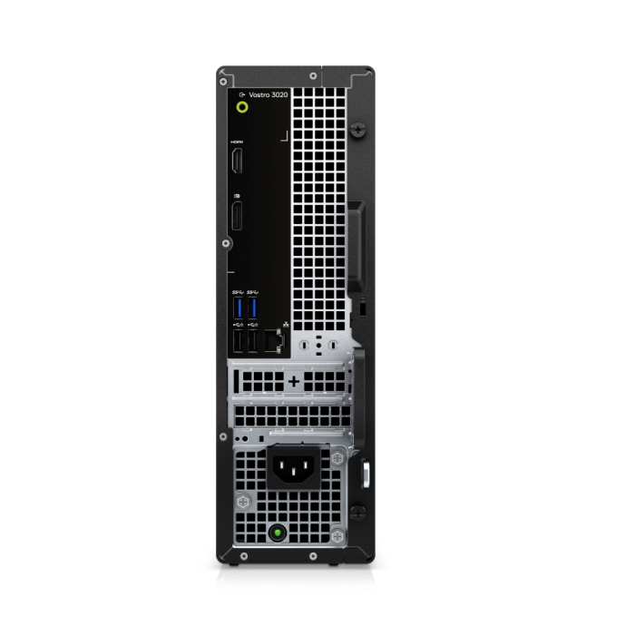 Dell Vostro 3020 SFF, Intel Core i7-13700 (16-Core, 24MB Cache, 2.1GHz to 5.1GHz), 16GB, 16GBx1, DDR4, 3200MHz, 512GB M.2 PCIe NVMe, Intel UHD Graphics 770, Wi-Fi 5, BT, Keyboard&Mouse, Win 11 Pro, 3Y PS (тъмнейл - 2)