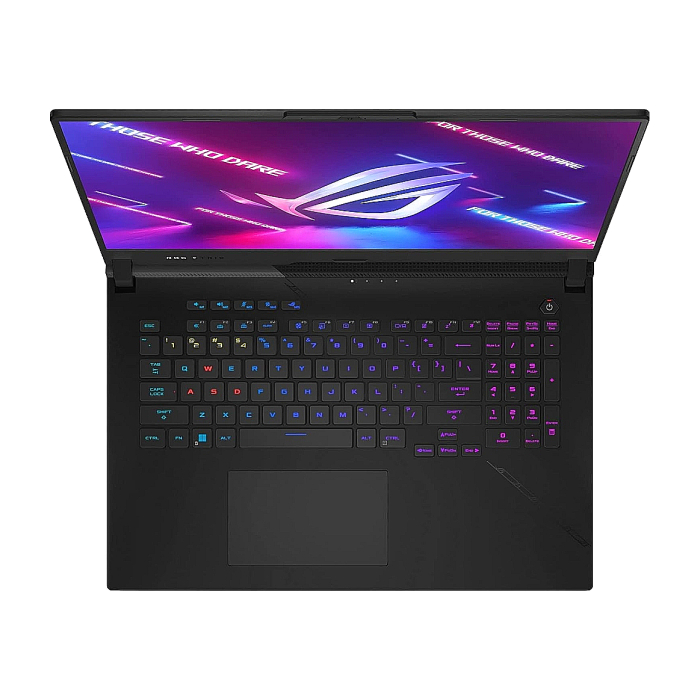 Asus ROG Strix SCAR 17 G733PYV-LL046W,AMD Ryzen 9 7945HX3D ,17.3" WQHD (2560 x 1440) 16:9, 240Hz,32GB DDR5 4800MHz (2x16GB), 1TB + 1TB PCIe 4.0 (RAID 0), RTX 4090,16GB DDR6, WiFi 6, RGB Per-Key Kbd, Win 11 ,Off Black (тъмнейл - 3)