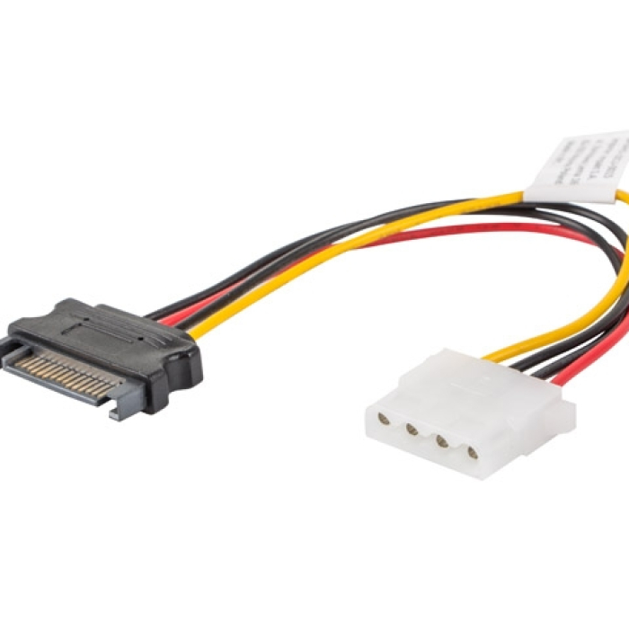 Lanberg molex (f) -> SATA (m), cable 15cm на супер цена