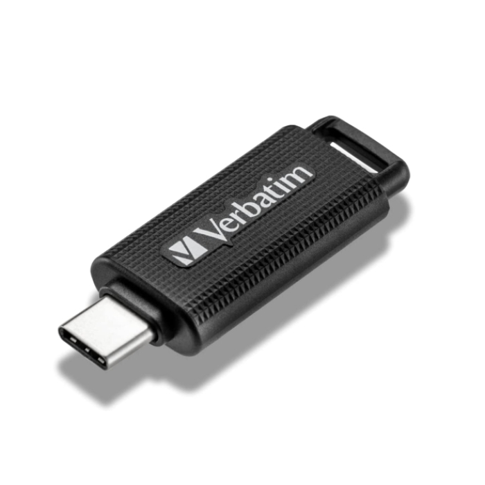 Verbatim Retractable USB-C 3.2 Gen 1 Drive 32GB (тъмнейл - 1)