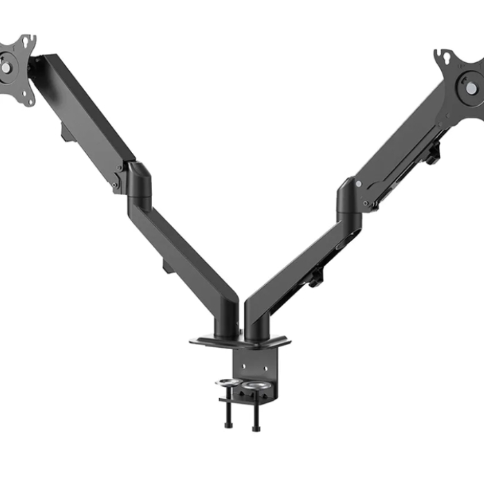 Neomounts by Newstar Gas Spring Mount (clamp/grommet) for 2 Monitor Screens (тъмнейл - 4)