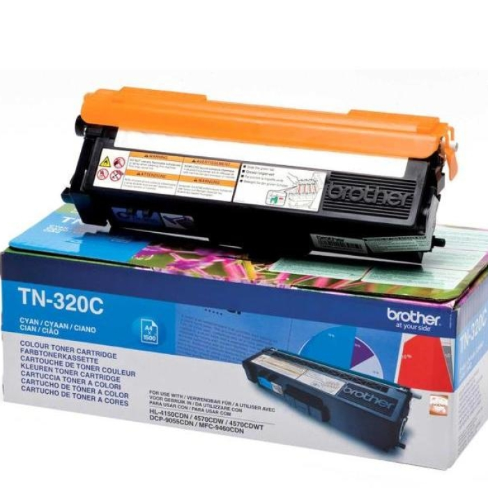 Brother TN-320C Toner Cartridge Standard на супер цена