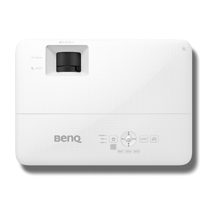 BenQ TH585, Low Input Lag Gaming Projector, DLP, 1080p (1920x1080), 3500 Lumens, 10000:1, Zoom 1.1x, 95% Rec.709, 6 segment Color Wheel, Game Mode, 16ms, 3D, 144Hz, VGA, HDMI x2, Audio in/out, VGA out, Speaker 10W x1, Lamp up to 15000 hours, 2.79 kg. (тъмнейл - 2)