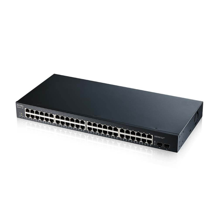 ZyXEL GS1900-48 v2, 48-port GbE L2 Smart Switch, rackmount