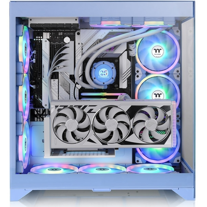 Thermaltake CTE E600 MX Hydrangea Blue (25th Anniversary Edition) (тъмнейл - 1)