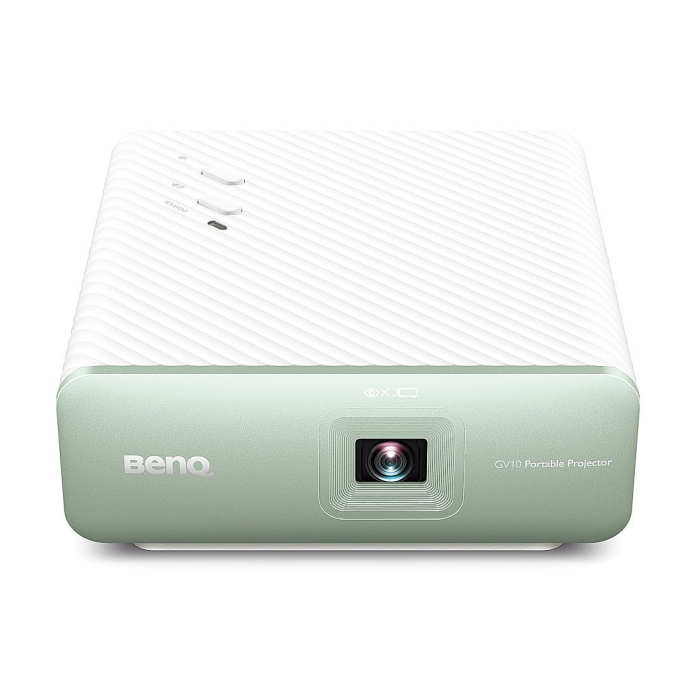 BenQ Portable GV10 DLP, Light Source LED, 100AL, 480p (854x480), Rec. 709 Coverage 94%, TR 1.3, Speaker (x1), 3W, Stand, HDMI, power up external dongle up to 7.5W, Built-in Battery (тъмнейл - 2)