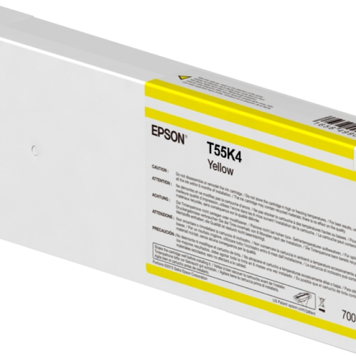 Epson Singlepack Yellow T55K400 UltraChrome HDX/HD 700ml на супер цена