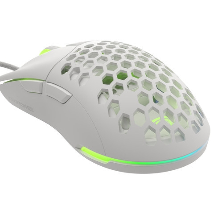 Genesis Gaming Mouse Krypton 8000DPI RGB Ultralight White PAW3333 (тъмнейл - 3)