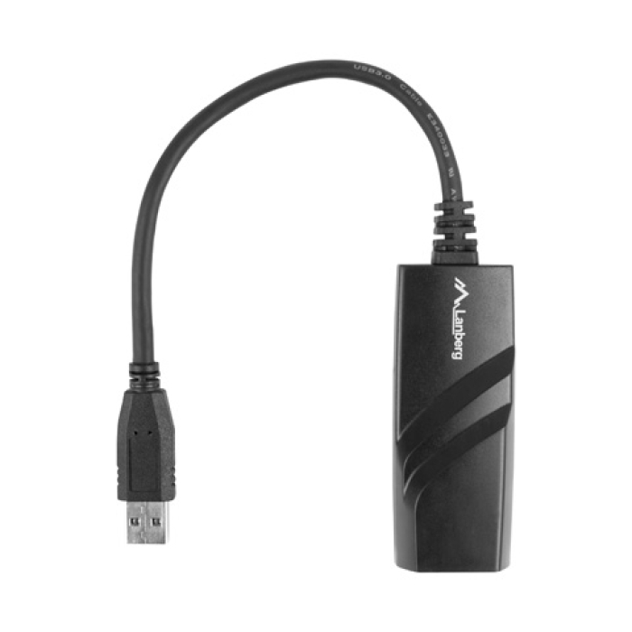 Lanberg USB 3.0 LAN adapter 1GB (тъмнейл - 1)