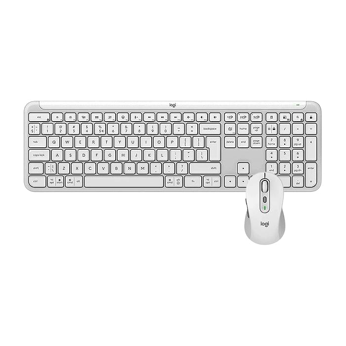 Logitech Signature Slim Combo MK950 - USINTL Offwhite на супер цена