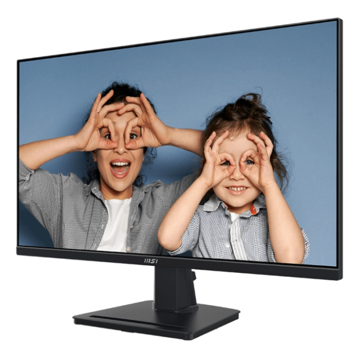 MSI PRO MP275, 27", IPS, 100Hz, 1920x1080 FHD, 1ms MPRT, 4ms GTG, 300 cd/m2, 93% (CIE 1976), Anti-glare, EyesErgo, MSI EYE CARE, DISPLAY KIT APP, 1x HDMI, 1x D-Sub (VGA), Speakers 2x 2W, Tilt, 1x Line-in, 1x Headphone-out, VESA 100, 9S6-3PC3CM-002 (тъмнейл - 2)