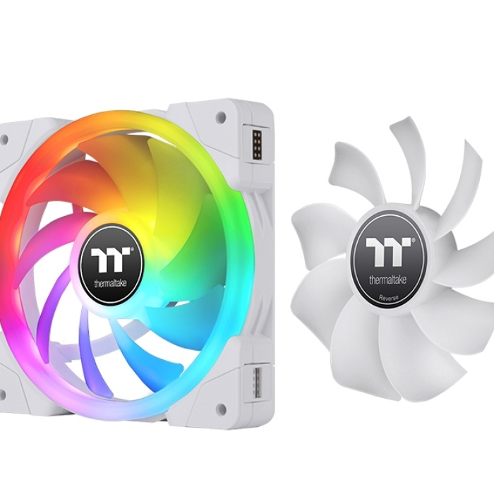 Thermaltake SWAFAN EX12 RGB PC Cooling Fan TT Premium Edition 3 Pack White на супер цена