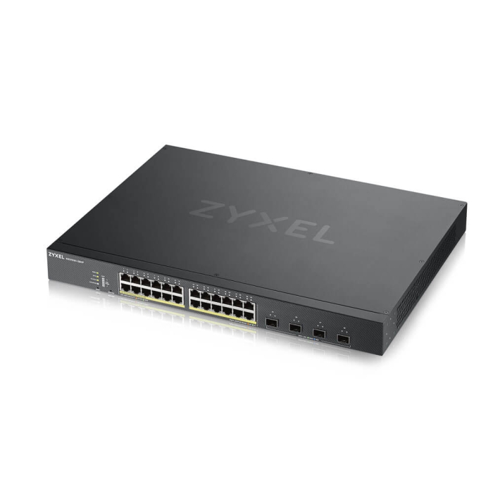 ZyXEL XGS1930-28HP Smart Managed Switch with 4 SFP+ Uplink (тъмнейл - 3)