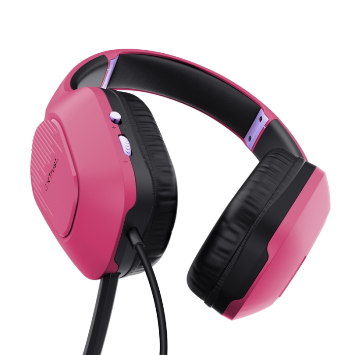 TRUST GXT415 Zirox Headset Pink (тъмнейл - 2)