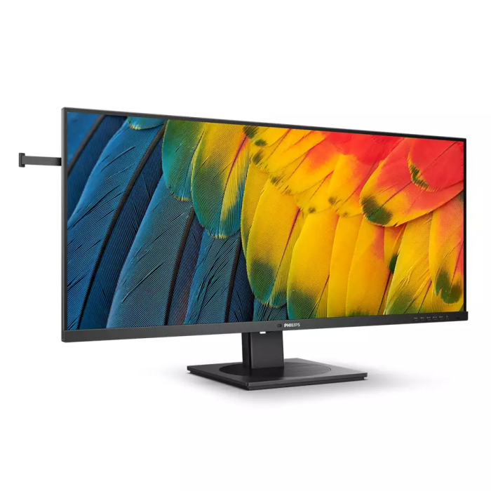 Philips 40B1U5600, 40" IPS WLED, 3440x1440@100Hz, 4ms GtG, 500cd m/2, 1200:1, DCR 50M:1, Adaptive Sync, FlickerFree, Low Blue Mode, 5Wx2, Tilt, Height Adjust, Swivel, HDMI, DP, USB hub, KVM (тъмнейл - 2)