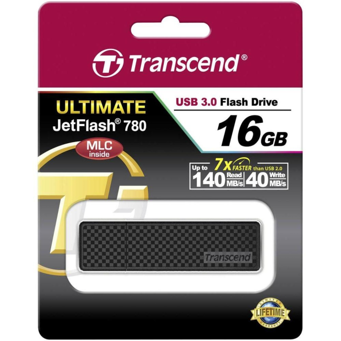 Transcend 16GB JETFLASH 780, USB 3.0 (тъмнейл - 2)