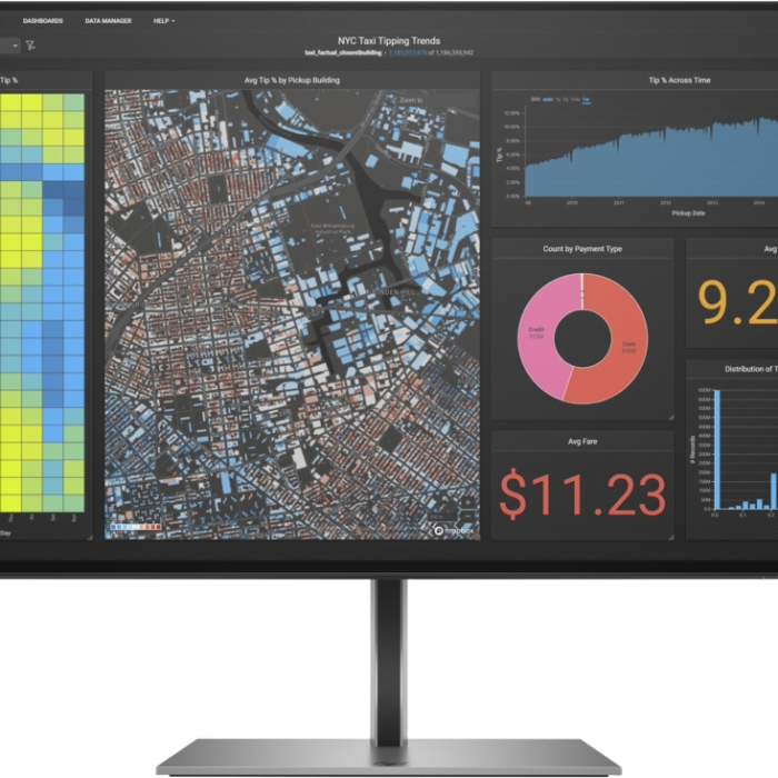 HP Z24f G3, 23.8" FHD Display