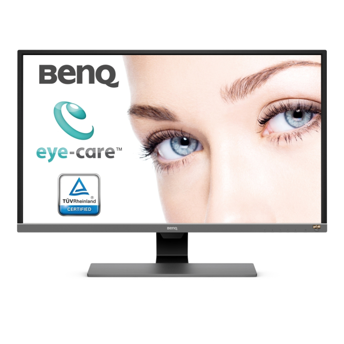 BenQ EW3270UE, 31.5" VA, 4ms, 3840x2160 4K UHD, FreeSync, Entertainment Monitor, HDR, 95% DCI-P3, Opt-Clarity, Flicker-free, LBL, B.I.+, Super Resolution, 3000:1, 20M:1 DCR, 10 bit, 300 cd/m2, HDMI, DP, USB Type-C, Speakers, Tilt, Metallic Grey (тъмнейл - 1)