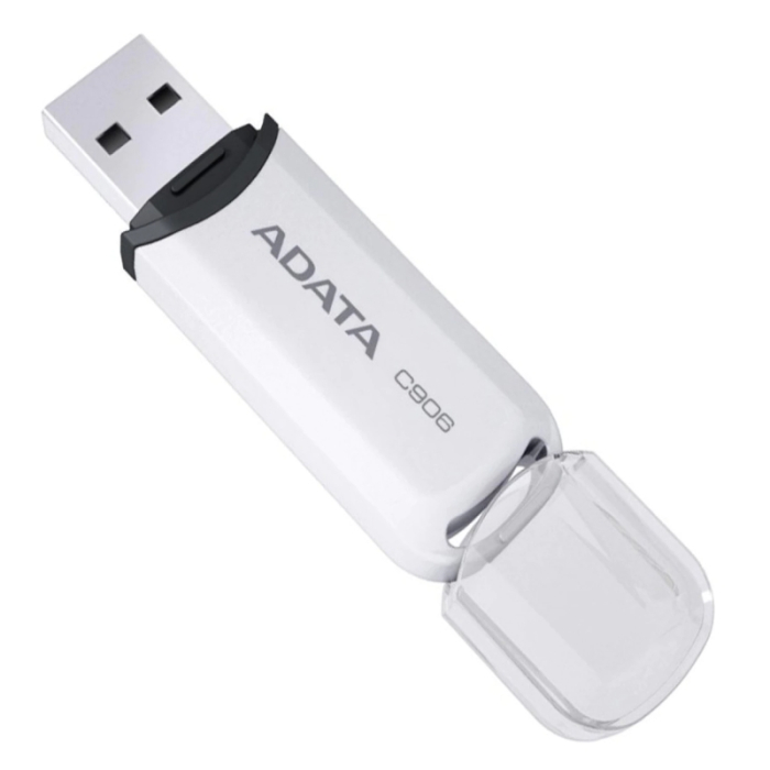 ADATA C906 32GB USB 2.0 White (тъмнейл - 2)