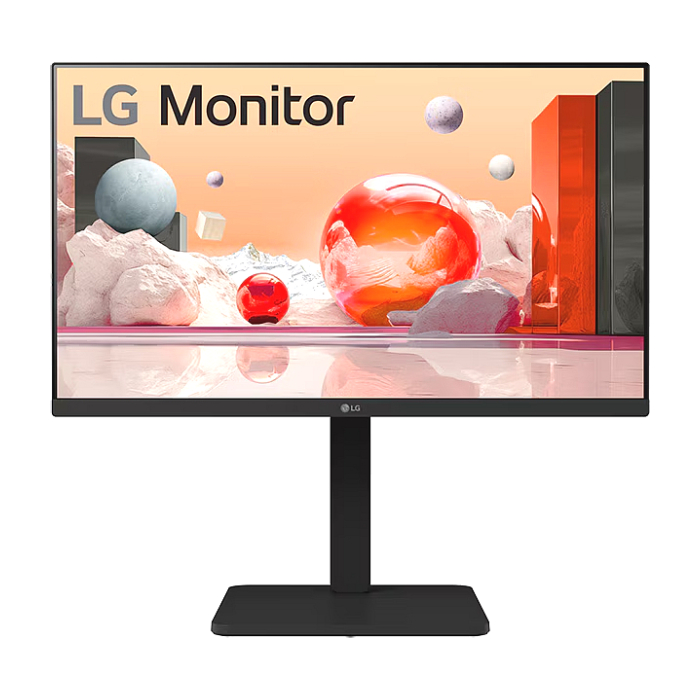 LG 24BA550-B, 23.8" IPS LED AG, 200cd/m2, Full HD 1920x1080, 100Hz, sRGB 95% , D-Sub, Display Port, HDMI, USB 5 Gbps, Speaker 2W x 2, Tilt, Height, Swivel, Pivot, Reader Mode, LG Switch app, Black