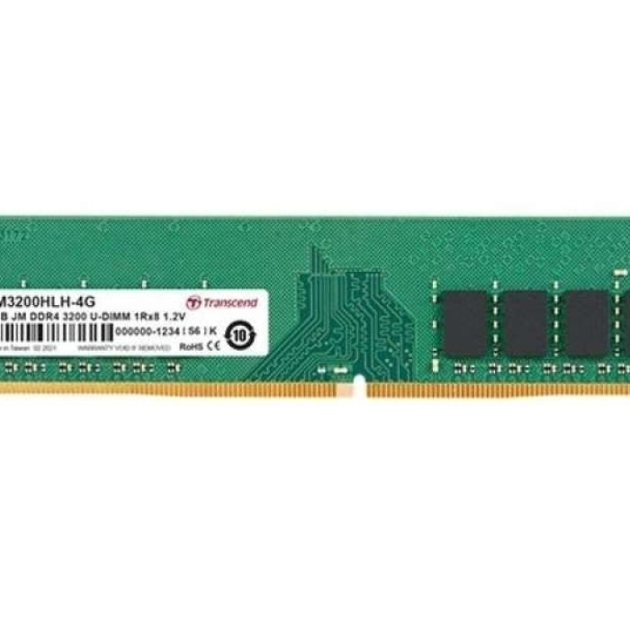 Transcend 4GB JM DDR4 3200 U-DIMM 1Rx8 512Mx8 CL22 1.2V на супер цена