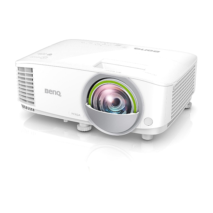 BenQ EW800ST, Short Throw, Wireless Android-based Smart Projector, DLP, WXGA (1280x800), 16:10, 3300 Lumens, 20000:1, Speaker 2W, USB Reader for PC-Less Presentations, Built-in Firefox, LAN, BT 4.0, Dual Band WiFi, 3D, Lamp 200W, up to 15000 hrs, White (тъмнейл - 3)