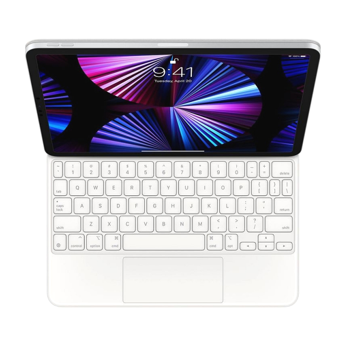 Apple Magic Keyboard for iPad Pro 11-inch (4th generation) and iPad Air (5th generation) - US English - White