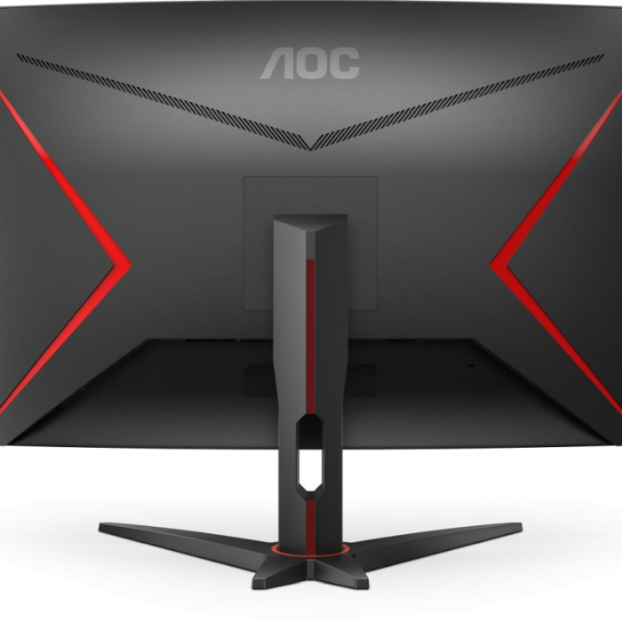 AOC CQ32G2SE/BK, 31.5", Curved 1500R, VA, WLED, 2560x1440@165Hz, 4ms GtG, 1ms MPRT, 250cd m/2, 3000:1, DCR 80M:1, Adaptive Sync, FlickerFree, Low Blue Light, 5Wx2, Tilt, 2xHDMI, DP (тъмнейл - 4)