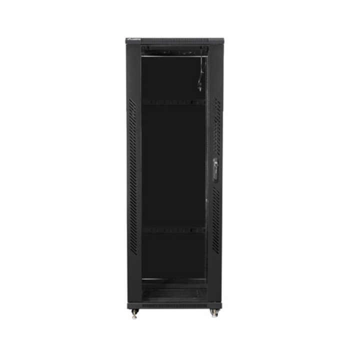 Lanberg rack cabinet 19" free-standing 47U / 800x800 self-assembly flat pack, black (тъмнейл - 1)