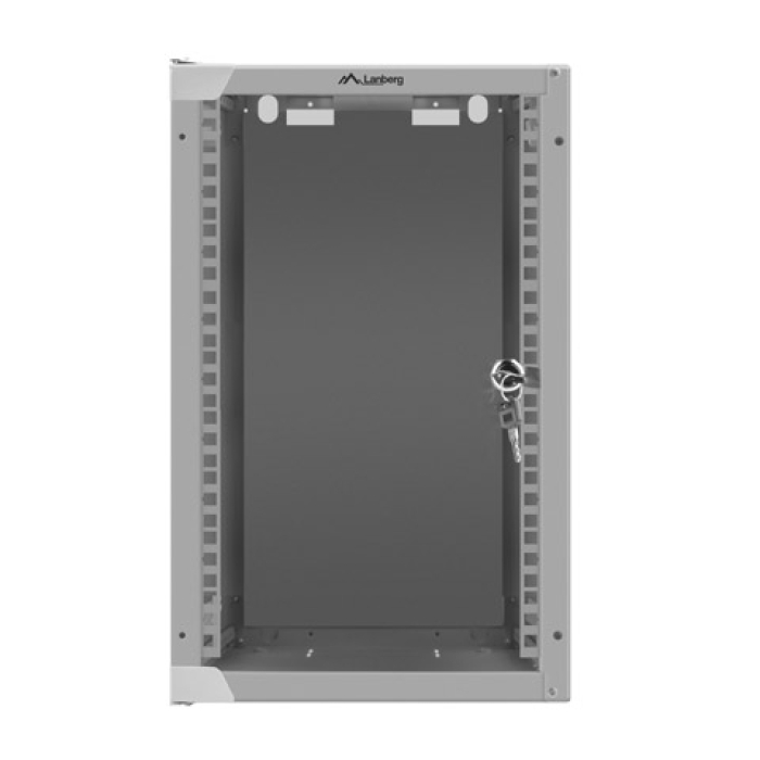 Lanberg rack cabinet 10'' wall-mount 9U / 280x310 for self-assembly (flat pack), grey (тъмнейл - 1)