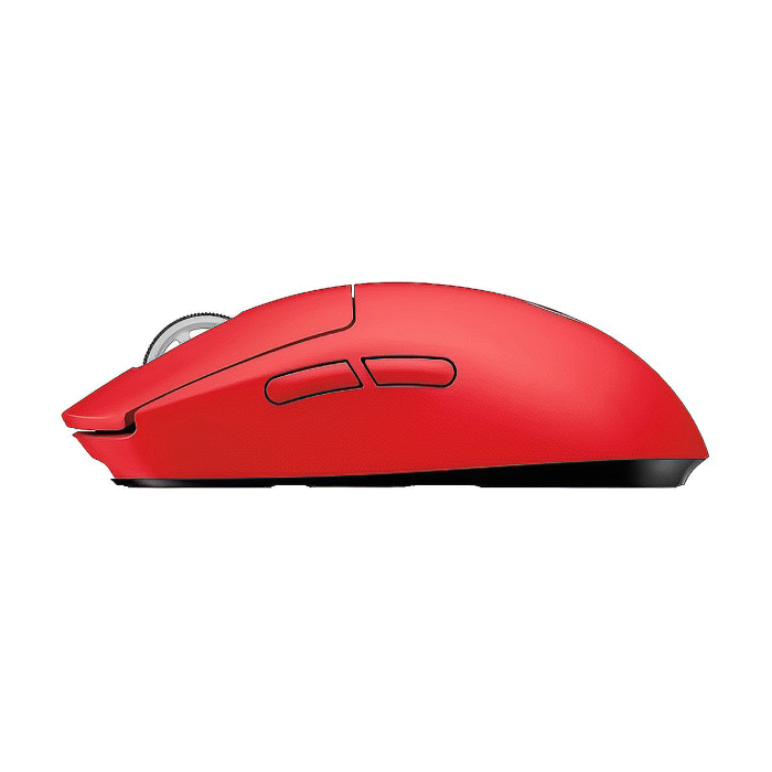 Logitech G Pro X Superlight Wireless Mouse, Lightspeed Wireless 1ms, HERO 25K DPI Sensor, 400 IPS, Onboard Memory, >63g, Red (тъмнейл - 3)