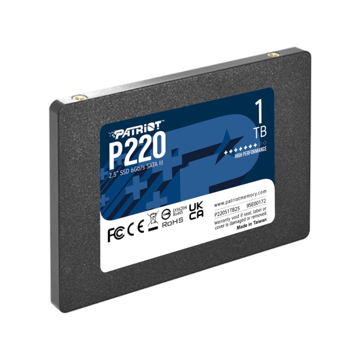 Patriot P220 1TB SATA3 2.5 (тъмнейл - 2)