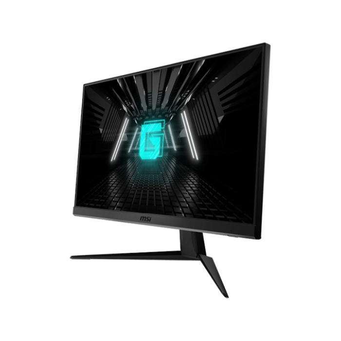 MSI G2412F, 23.8", Rapid IPS, 1ms, 180Hz, AG, FHD 1920x1080, Flat, 16:9, Adaptive-sync, NIGHT VISION, Anti-Flicker, LESS BLUE LIGHT, Frameless, 300nits, 1000:1 , 2x HDMI (2.0b), 1x DP (1.2a), Tilt, VESA, 36M (тъмнейл - 1)